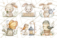 Garden Animals Clipart PNG for Spring Crafts Product Image 9