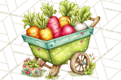 Mischievous Gnome Clipart, Whimsical Garden Clip Art PNG Product Image 4