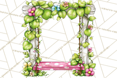 Mischievous Gnome Clipart, Whimsical Garden Clip Art PNG Product Image 5
