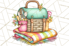 Mischievous Gnome Clipart, Whimsical Garden Clip Art PNG Product Image 2