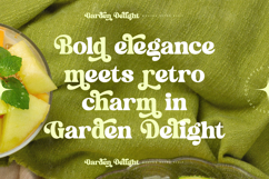 Garden Delight Modern Retro Serif Product Image 4