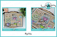 Digital Stamp, Spring Element Designs Line Art PNG Product Image 9