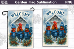 Winter Farm Garden Flag Bundle | Animals Christmas Product Image 22