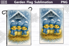 Winter Farm Garden Flag Bundle | Animals Christmas Product Image 23