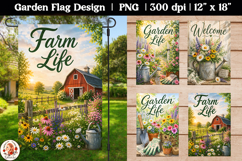 Summer Welcome Farm Garden Flag Product Image 1