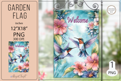Welcome Garden flags| Garden Flag Sublimation design png Product Image 1