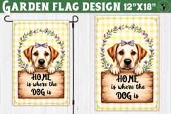 Garden flag bundle | Farmhouse Garden flag | Cute dog Product Image 9