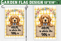 Garden flag bundle | Farmhouse Garden flag | Cute dog Product Image 13