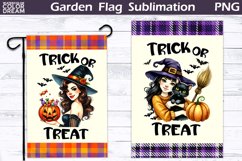Halloween Garden Flag | Trick Or Treat Garden Flag Product Image 1