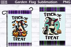 Halloween Garden Flag | Trick Or Treat Garden Flag Product Image 1