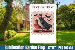Garden Flag Sublimation designs | Halloween Sublimation Product Image 1
