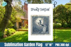 Garden Flag Sublimation designs | Halloween Sublimation Product Image 1