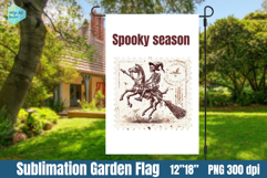 Garden Flag Sublimation designs | Halloween Sublimation Product Image 1