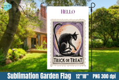 Garden Flag Sublimation designs | Halloween Sublimation Product Image 1