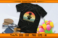 Garden Gangster Retro SVG for Plant and Garden Lovers Product Image 2