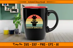 Garden Gangster Retro SVG for Plant and Garden Lovers Product Image 3