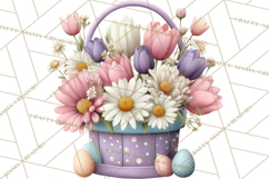 Easter Garden Gnomes, Cute Mini World Spring Clipart Png Product Image 4