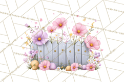 Easter Garden Gnomes, Cute Mini World Spring Clipart Png Product Image 5
