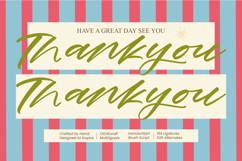 Garden Harmony - Handwritten Brush Script Product Image 15