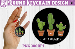 Round keychain | Garden Design | Gardening Product Image 1