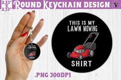 Round keychain | Garden Design | Gardening Product Image 1