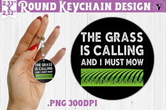 Round keychain | Garden Design | Gardening Product Image 1