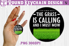 Round keychain | Garden Design | Gardening Product Image 1