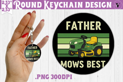 Round keychain | Garden Design | Gardening Product Image 1