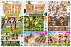 Garden &amp; Outdoor Decor Mega Bundle Laser Cut | Home Decor Product Image 3