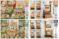 Garden &amp; Outdoor Decor Mega Bundle Laser Cut | Home Decor Product Image 5