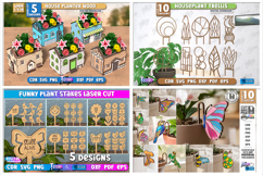 Garden &amp; Outdoor Decor Mega Bundle Laser Cut | Home Decor Product Image 6