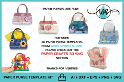 Garden Paper Purse and Tools, Gift Box Seed Packets Product Image 8
