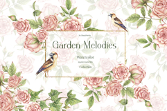 Watercolor Garden Melodies Collection Bundle Product Image 1