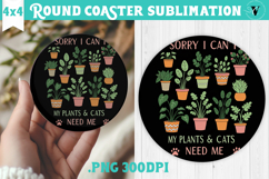 Round Coaster | Garden Design | Gardening Product Image 1