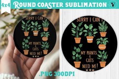 Round Coaster | Garden Design | Gardening Product Image 1