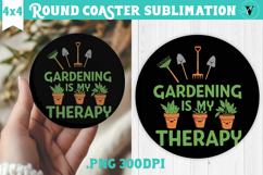 Round Coaster | Garden Design | Gardening Product Image 1