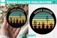 Round Coaster | Garden Design | Gardening Product Image 1