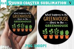 Round Coaster | Garden Design | Gardening Product Image 1