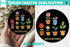 Round Coaster | Garden Design | Gardening Product Image 1