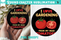 Round Coaster | Garden Design | Gardening Product Image 1