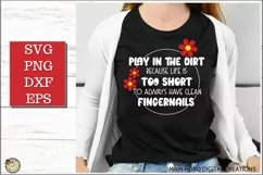 garden saying SVG for gardening shirt