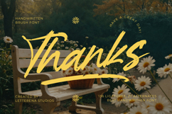 Garden Solland Bold Handwritten Font Product Image 15