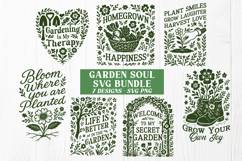 Garden Quotes SVG Bundle | Gardening is My Therapy PNG Print Product Image 1