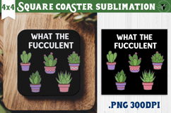 Square Coaster | Garden Design | Gardening Product Image 1