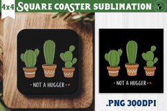 Square Coaster | Garden Design | Gardening Product Image 1