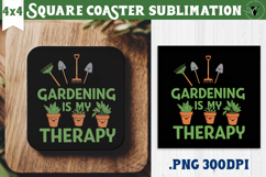 Square Coaster | Garden Design | Gardening Product Image 1