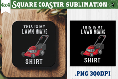 Square Coaster | Garden Design | Gardening Product Image 1