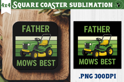 Square Coaster | Garden Design | Gardening Product Image 1