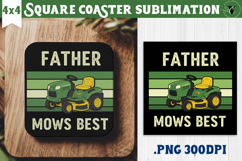 Square Coaster | Garden Design | Gardening Product Image 1