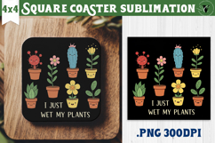 Square Coaster | Garden Design | Gardening Product Image 1